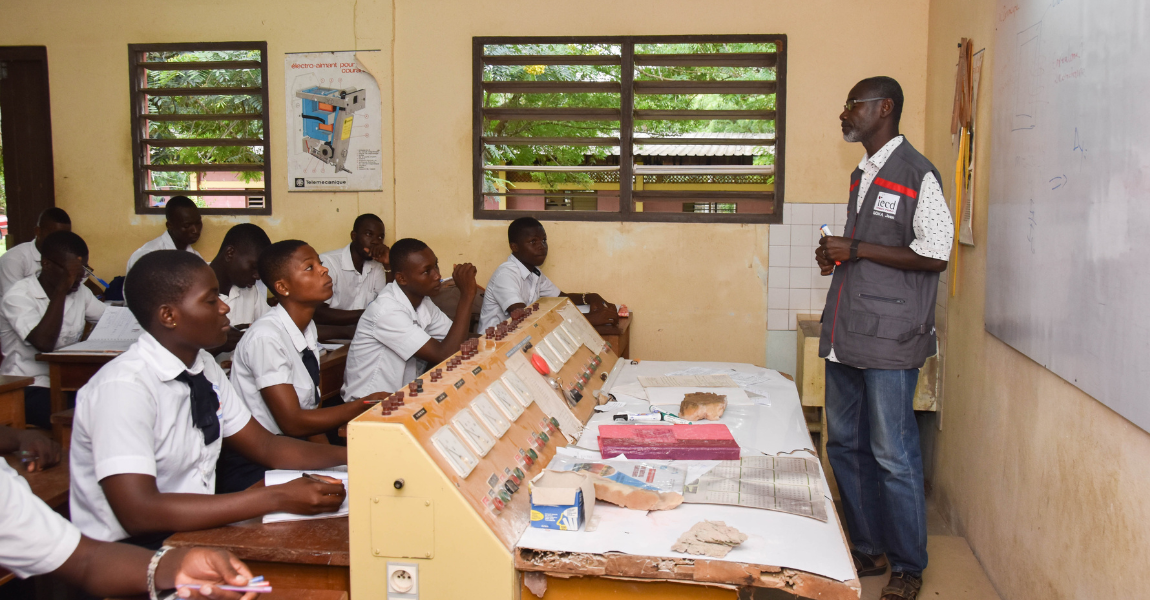 Mentorship program students - Ivory Coast