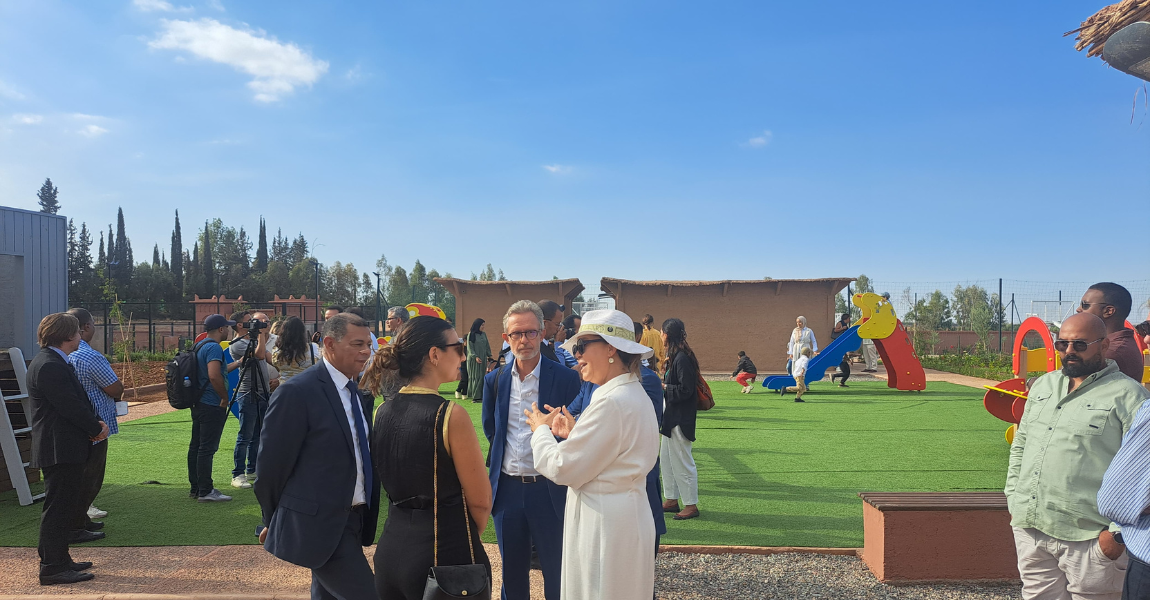 Journée d'inauguration du village Shems'y