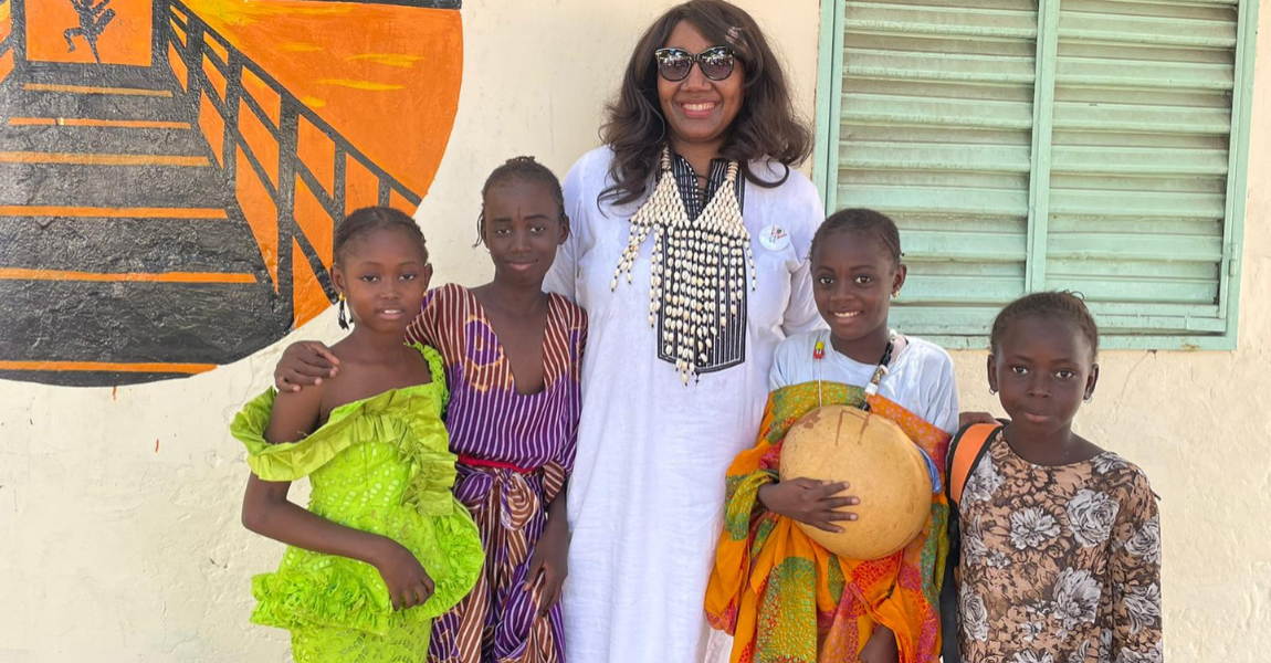 For Patricia Djomseu, taking action for young girls means preparing Africa's future