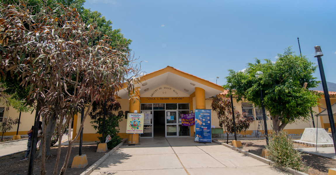 Main entrance of Suyo Medical Center