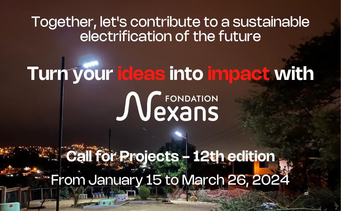 Fondation Nexans 2024 call for projects