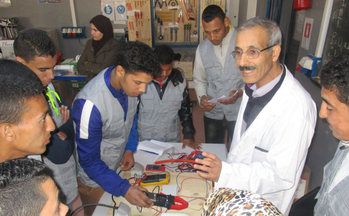 Mentorship program students - Morocco