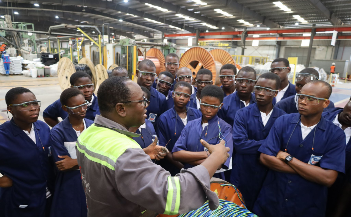 Mentorship program students - Ivory Coast 