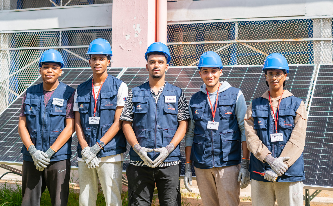 In Morocco, IECD boosts the employability of NEET youth - credit : IECD