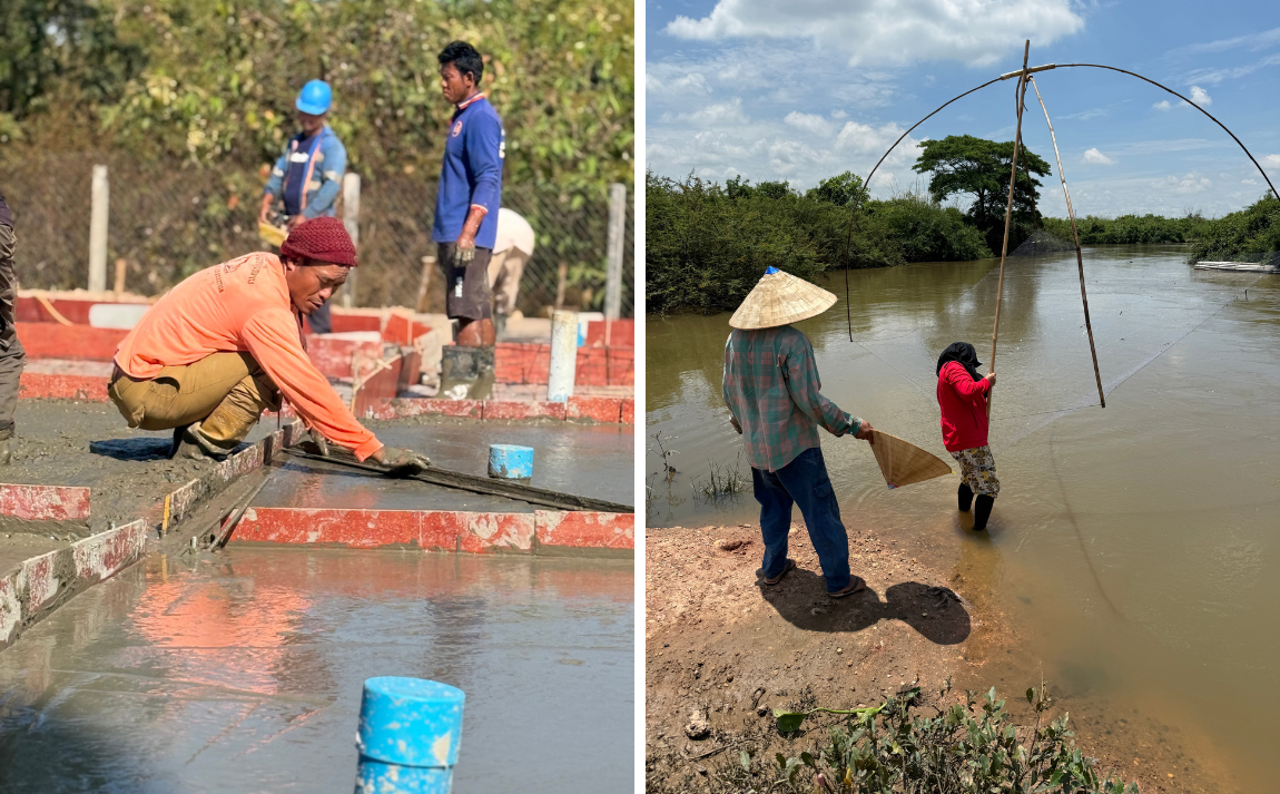 From the Mekong to the pond
