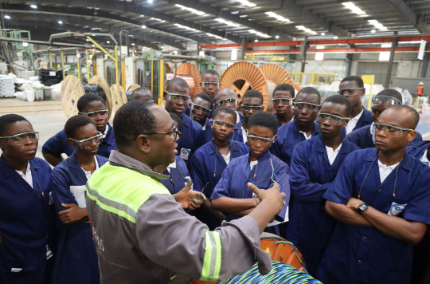 Mentorship program students - Ivory Coast 